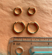 Load image into Gallery viewer, The Feminiscence 14K Gold Filled Hoops
