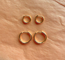 Load image into Gallery viewer, The Feminiscence 14K Gold Filled Hoops
