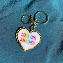 Load image into Gallery viewer, The Claude Love One Another Keychain
