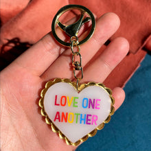 Load image into Gallery viewer, The Claude Love One Another Keychain
