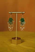 Load image into Gallery viewer, The Frida Holographic Hand Dangles
